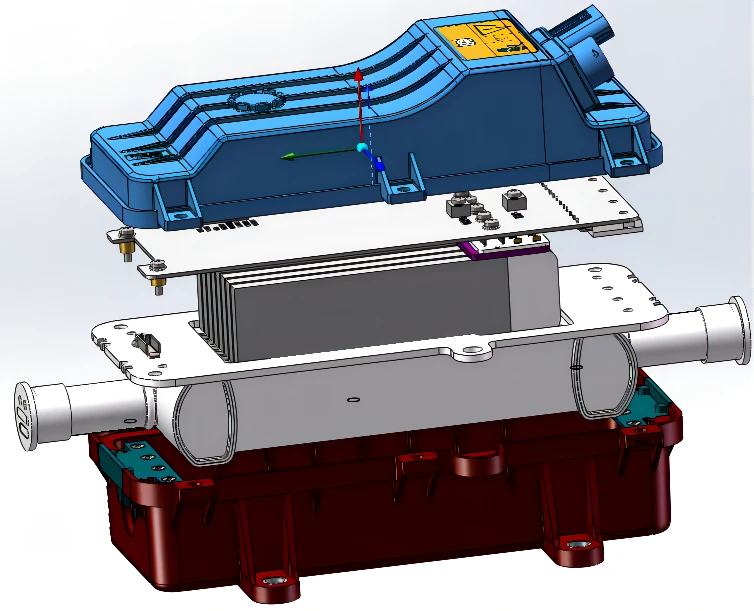 High voltage coolant heater explosion diagram High voltage coolant heater explosion diagram